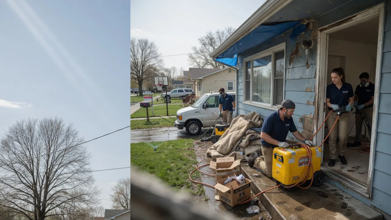 Basement Flood Cleanup in Formoso, KS near me